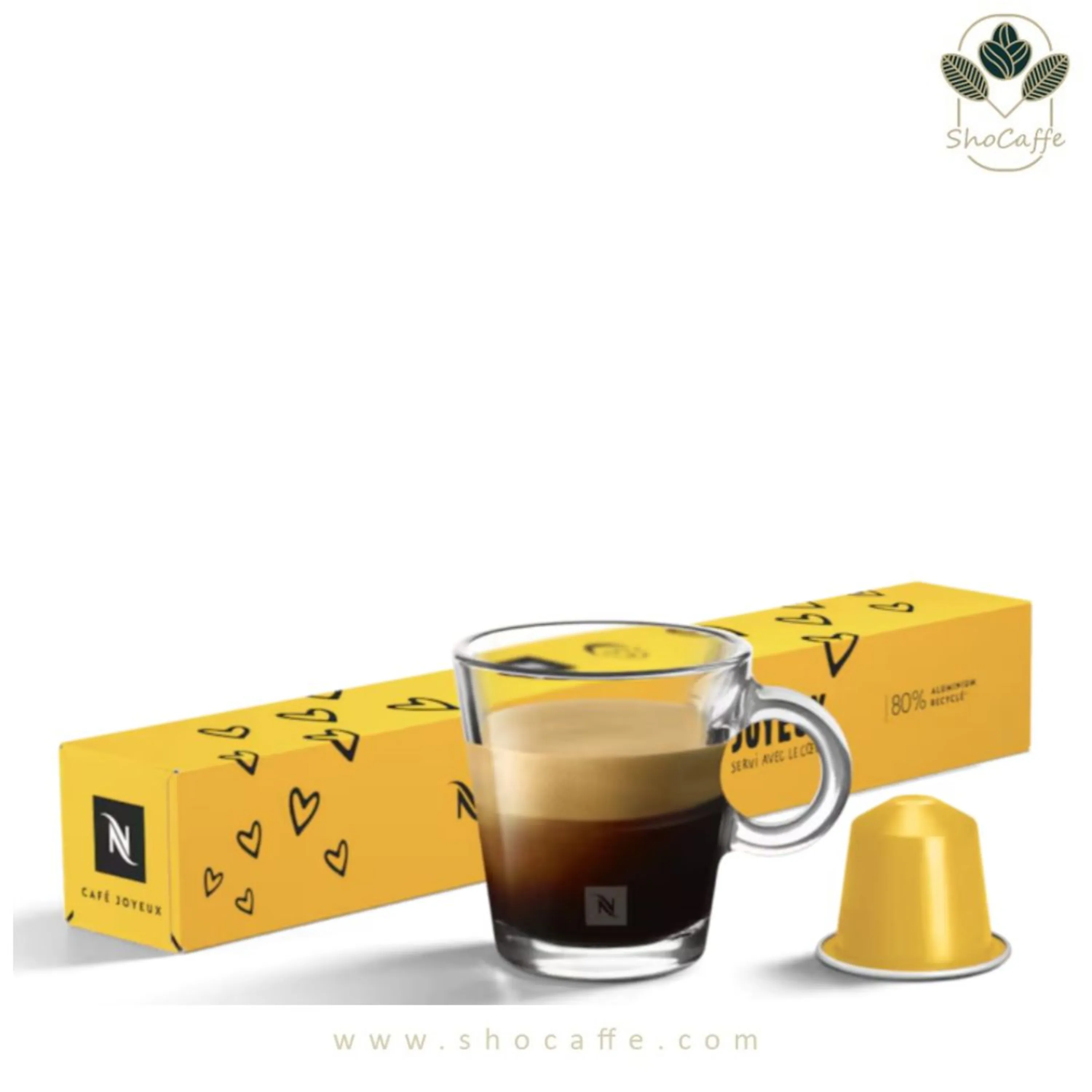 کپسول قهوه نسپرسو اورجینال مدل کافه ژو وایو Limited Cafe Joyeux